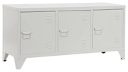 ТВ шкаф Home ESPRIT Бял Метал 120 x 40 x 58 cm