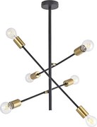 Rabalux 2104 - Полилей на пръчка LANNY 6xE27/15W/230V