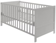 Светлосиво детско легло 70x140 cm - Roba