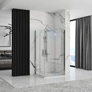 Душ кабина Rea Molier Chrome Double 90x90