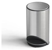 Кошче за боклук с педал от неръждаема стомана в блестящо сребрист цвят 10 l Arc – Joseph Joseph