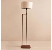 Подова лампа AYD 1xE27/40W/230V кафява/бежова