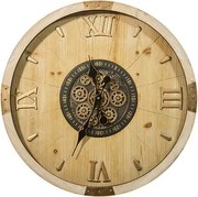 Стенен часовник atmosphera Micka, MDF и стъкло, Ø63.5 cm