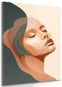 Картина на платно – Красотата на жената Peach Fuzz