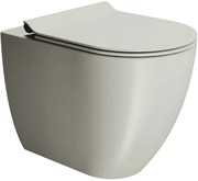 Мивка Pura/55 Swirlflush с капак Super Slim MS86SC GSI-Светло сиво