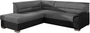 Ъгъл диван Rims-Left-Black - Gray Dark