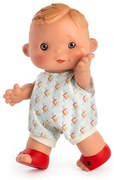 Asi - Кукла Дани с цветен гащеризон, 23 см