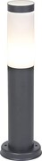 Антрацитно сива лампа за стълб 45 см IP44 - Rox