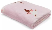 Розово и лилаво бебешко одеяло от микроплюш 130x170 cm Dancing Fairies - Catherine Lansfield