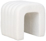 Бяла табуретка от букле Colma – House Nordic