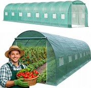 Качествен градински полиетиленов оранжерия 3 х 8 м