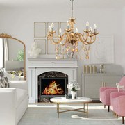 Плафон InLight 5314-6 Полилей-Honey