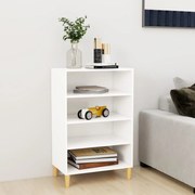 806121 vidaXL Бюфет, бял, 57x35x90 см, инженерно дърво