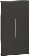 BTICINO Лицев панел за сценариен ключ двупосочен 2 мод. цвят Черен Living Now  - KG01MH2