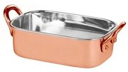 Horecano - Ростер правоъгълен с медно покритие 14.50см x 9.50см x 4.50см - 450мл (SG-89349(B)