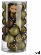 Christmas Balls Set Зелен PVC (8 x 8,5 x 8 cm) (4 броя)