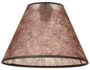 Абажур БАСАРИ КАФЯВ- конус, долно окачване, Е27