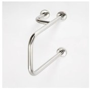 Дръжка 23,5x38 см неръждаема стомана/сребриста