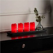 Eglo 410076 - Комплект от 4 LED коледни украси ADVENT LED/0,18W/2xCR2032 + с дистанционно управление