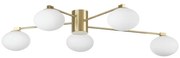 Ideal Lux - LED Полилей за повърхностен монтаж HERMES 5xG9/3W/230V