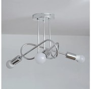 Плафон OXFORD 3xE27/15W/230V лъскав хром