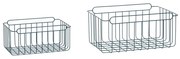 Комплект от 2 сини кошници за съхранение Wire Azul - Hübsch