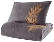 Сиво шалте с калъфка за възглавница от памук ranforce , 180 x 225 cm Olivia - Mijolnir