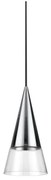 Ideal Lux - LED Пендел CONO 1xGU10/7W/230V Ø 15 см хром
