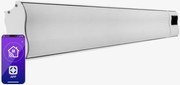 Blumfeldt Cosmic Beam Smart 24, инфрачервен нагревател, 2400 W, контрол чрез приложение, бял