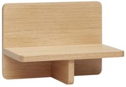Стенен рафт от декор от дъб естествен 35 cm Less – Hübsch