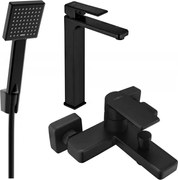 Mexen Mino R45 комплект за вана, черен - 72413R45-70