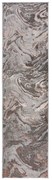 Сива/бежова пътека 60x230 cm Marbled – Flair Rugs