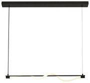 Searchlight 57211BK - LED полилей SERPENT LED/15W/230V черен