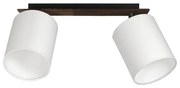 Спот МАДЕРА, венге, абажури Шинц Бял, 2xE27