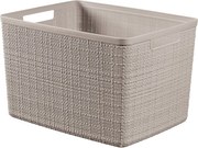 Пластмасова кошница за съхранение 36x28x23 cm Jute L – Curver