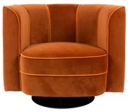 Оранжев фотьойл Flower - Dutchbone