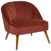 Кресло atmosphera Naova, Велур - Теракота