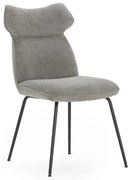 Сиви трапезни столове в комплект 2 бр. Dara – Marckeric