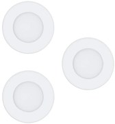 Eglo 97111 - Комплект от 3 вградени LED осветителни тела FUEVA-RW 1xLED/2,8W/230V