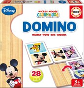 Educa - 16037 Дървено домино MICKEY/MINNIE