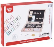 Tooky Toy - Дървен лаптоп с активности TH819