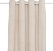 Блекаут завеса atmosphera Fujo, Кадифе, 135x260 cm - Бежов