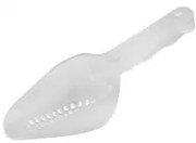 Horecano - Поликарбонатна лопатка за лед перфорирана 180мл 12,5x8xh6см бяла (GISPH-01)