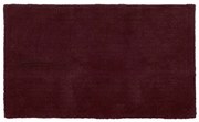 Изтривалка за баня в цвят бордо 100x60 cm Riva - Tiseco Home Studio