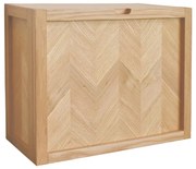 Стенна етажерка за обувки от дъб рибена кост - Hübsch