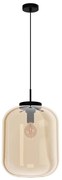 Eglo 39672 - Висящ полилей BULCIAGO 1xE27/40W/230V ⌀ 35 см бежов
