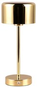 LED настолна лампа с възможност за димиране в златисто (височина 30 cm) Jeff - Reality