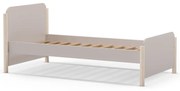 Кремаво детско легло от масивен бор 90x190 cm Enola – Marckeric