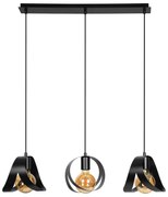 Пендел РИНО S, черен, 3xE27