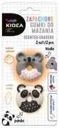 Kidea - PANDA-KOALA ароматни гуми 2 бр. ( ванилия, сладолед)